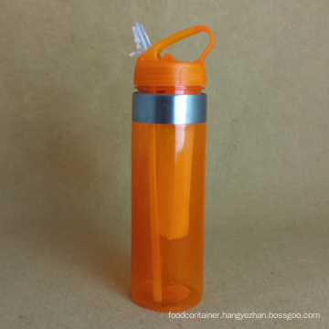 Plastic Water Bottle Witl Straw (CL1C-GW49-A)